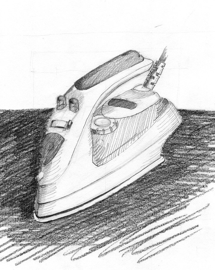 Home practice from the drawing class