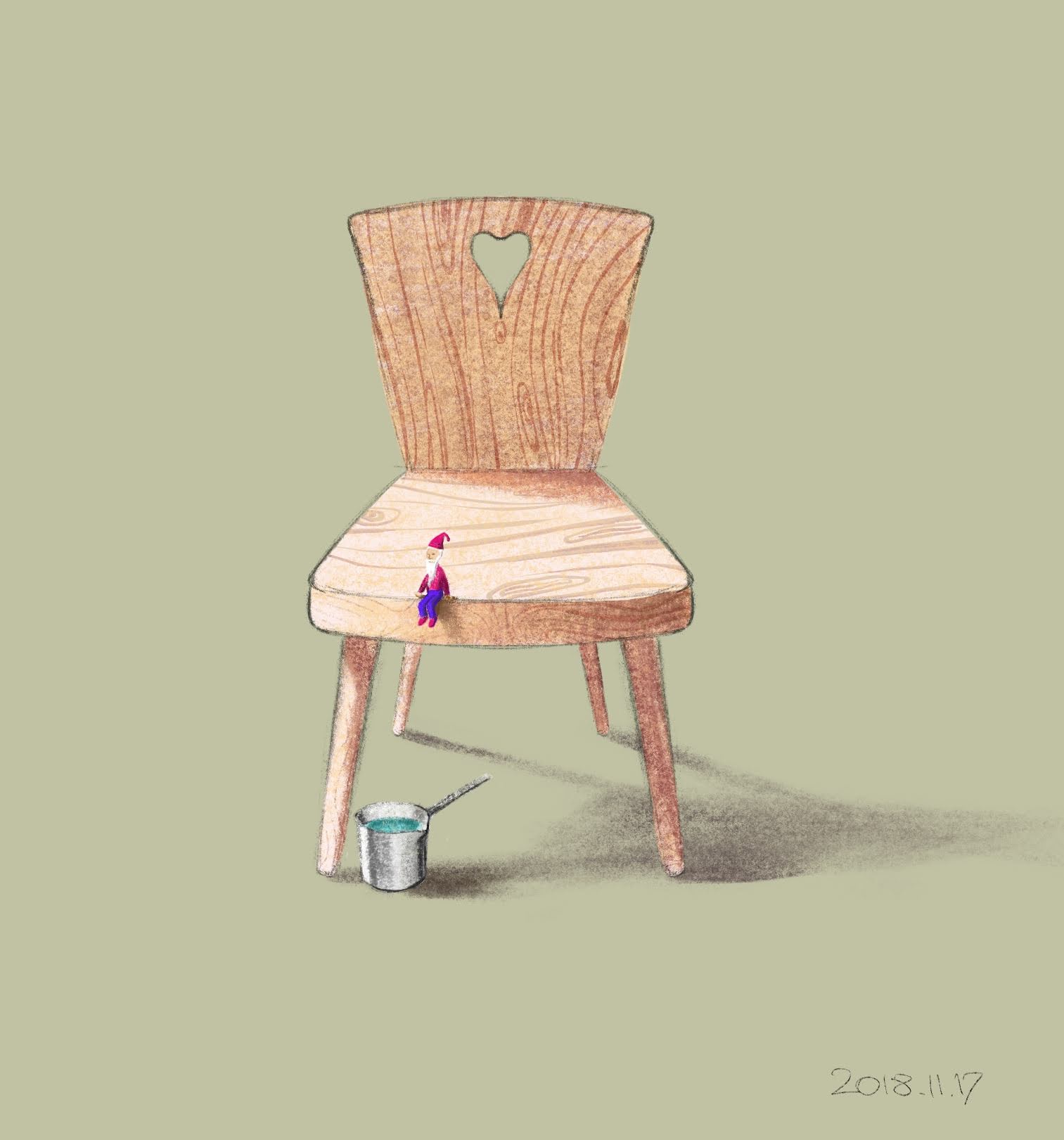 From imagination, expanding on a course on digital painting (Procreate)