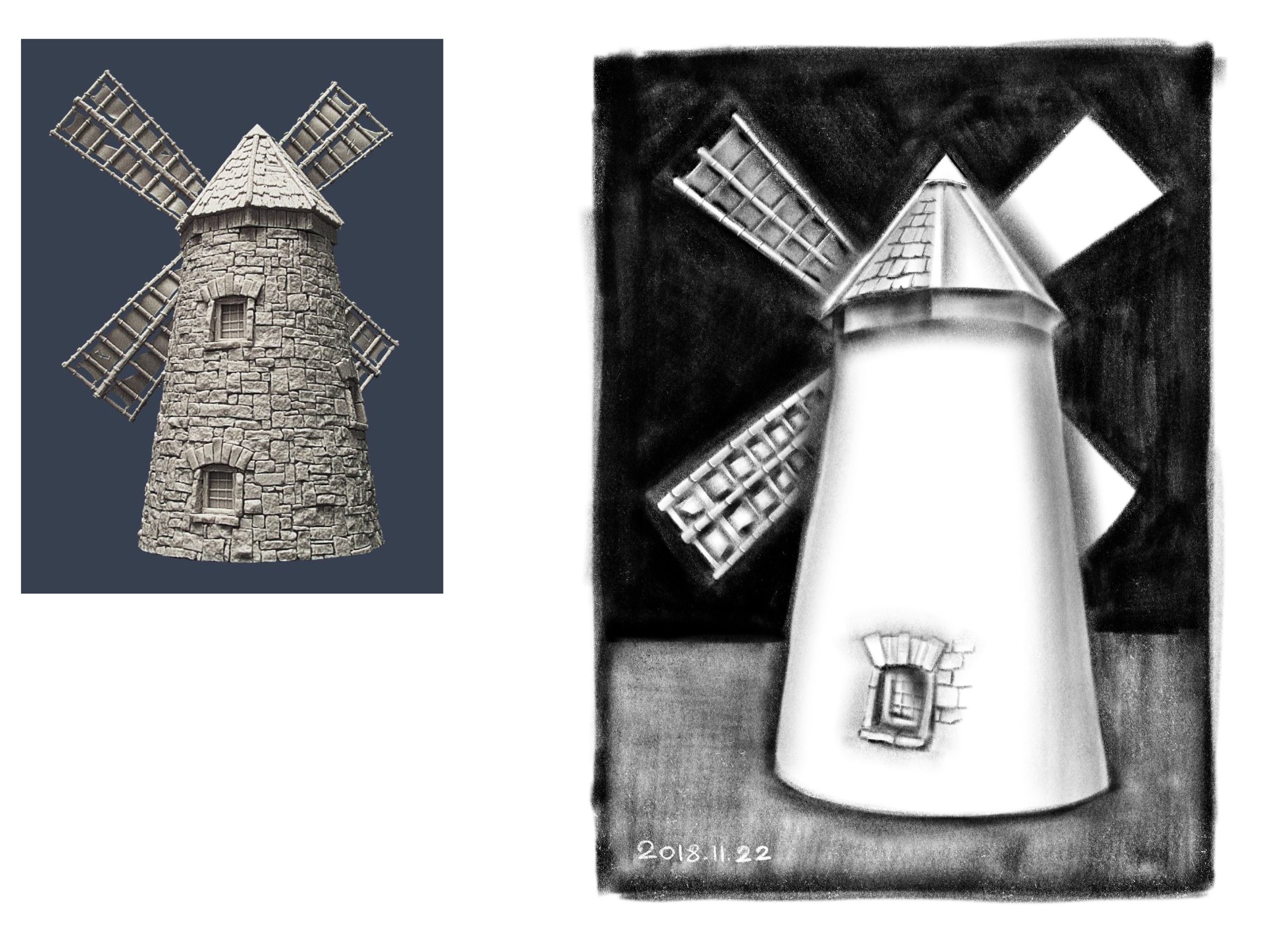 After reference from Pinterest (Procreate)