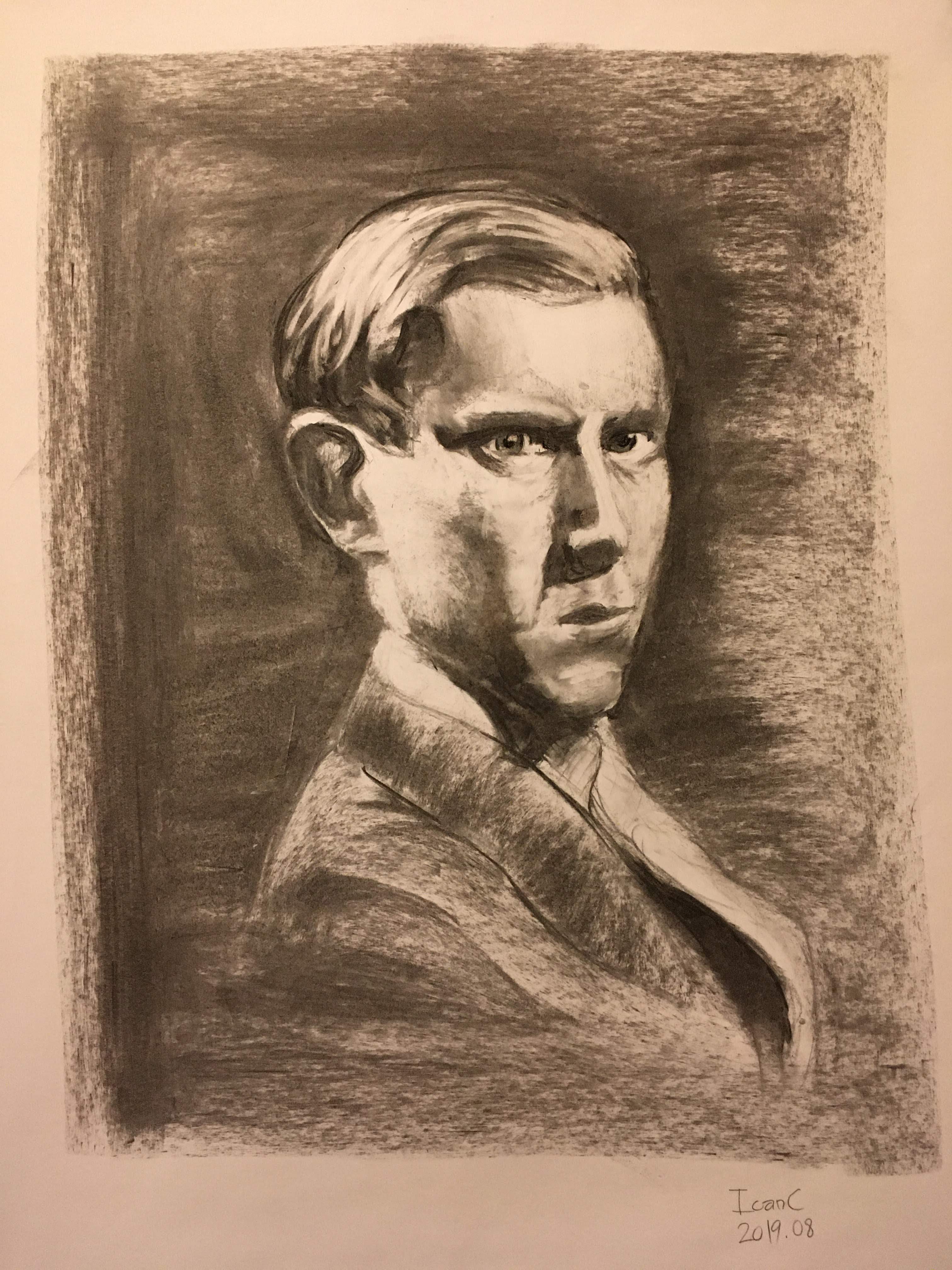 Charcoal Demo 2 Draw with Confidence (First try)