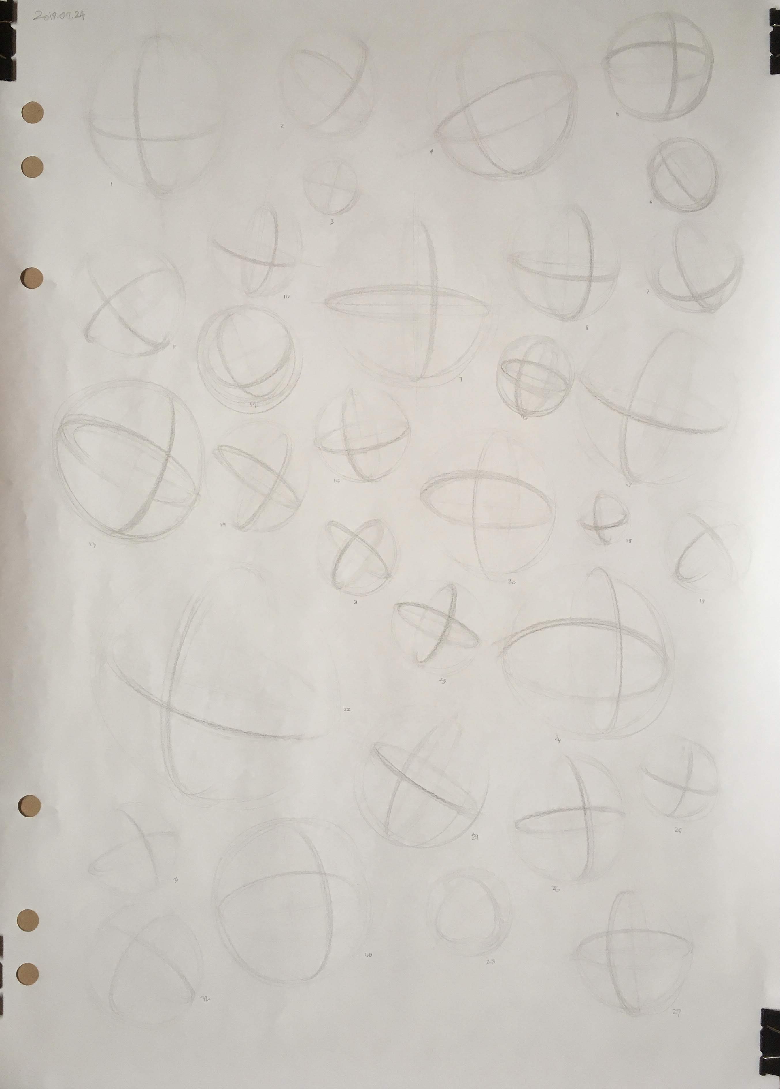 100 spheres (part 1)