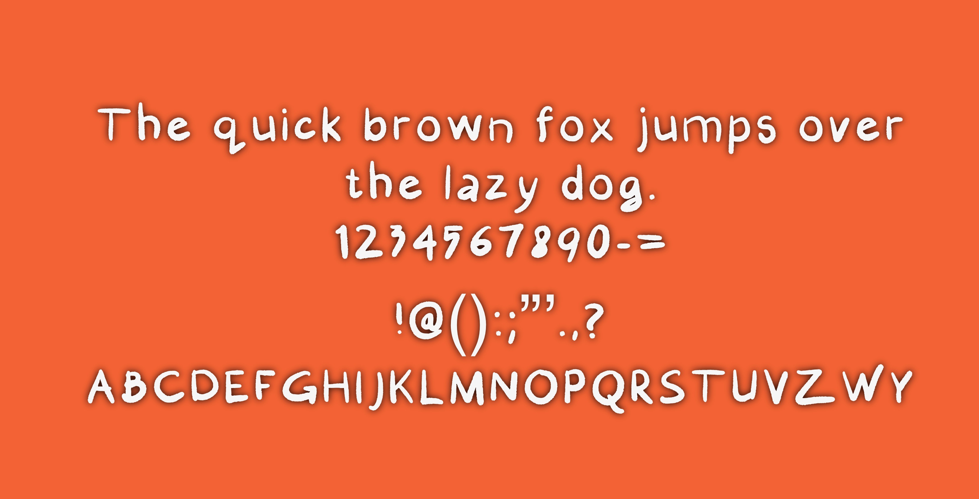 The font in practice