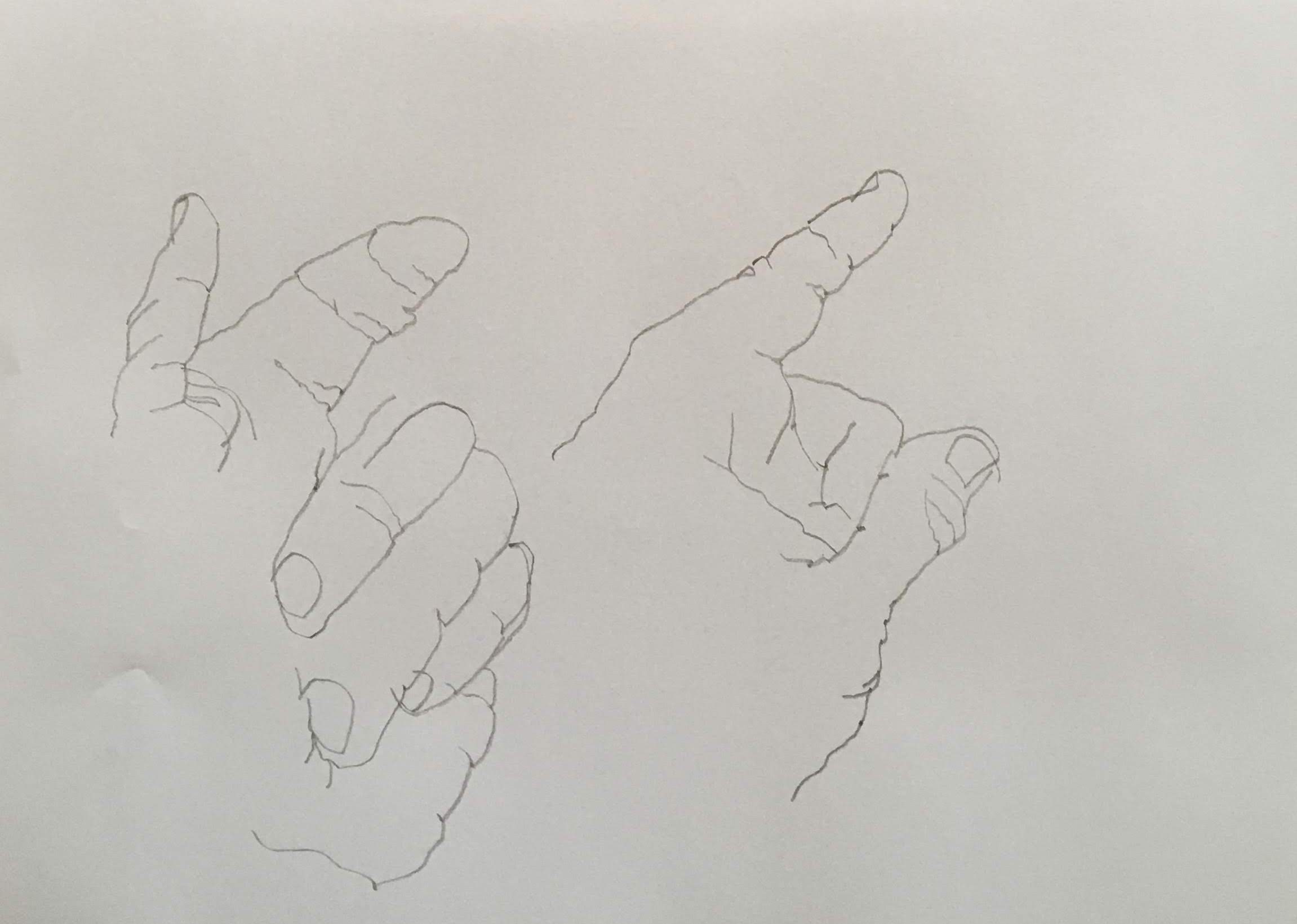 Partially blind contour (2/3)