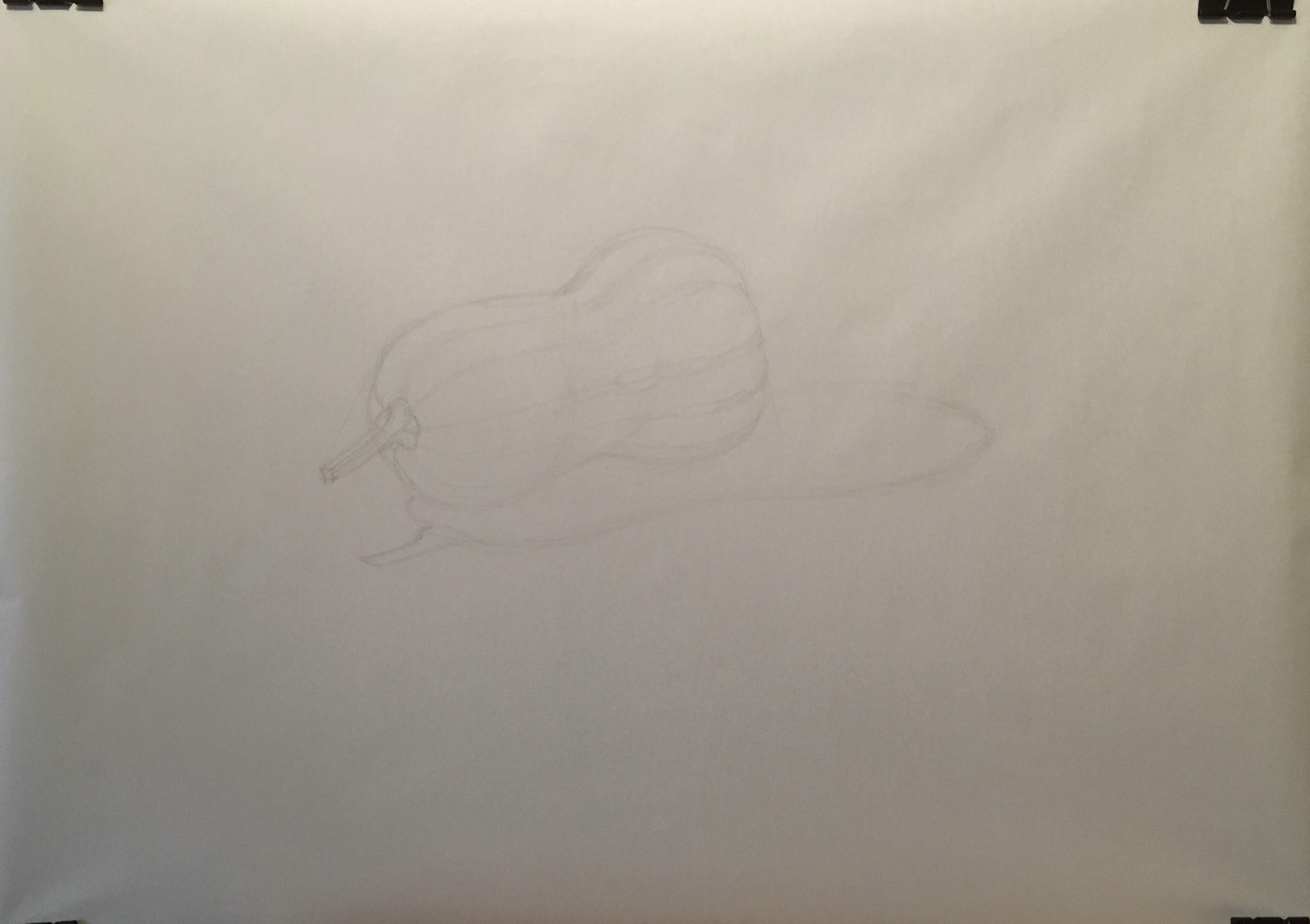 Initial light drawing