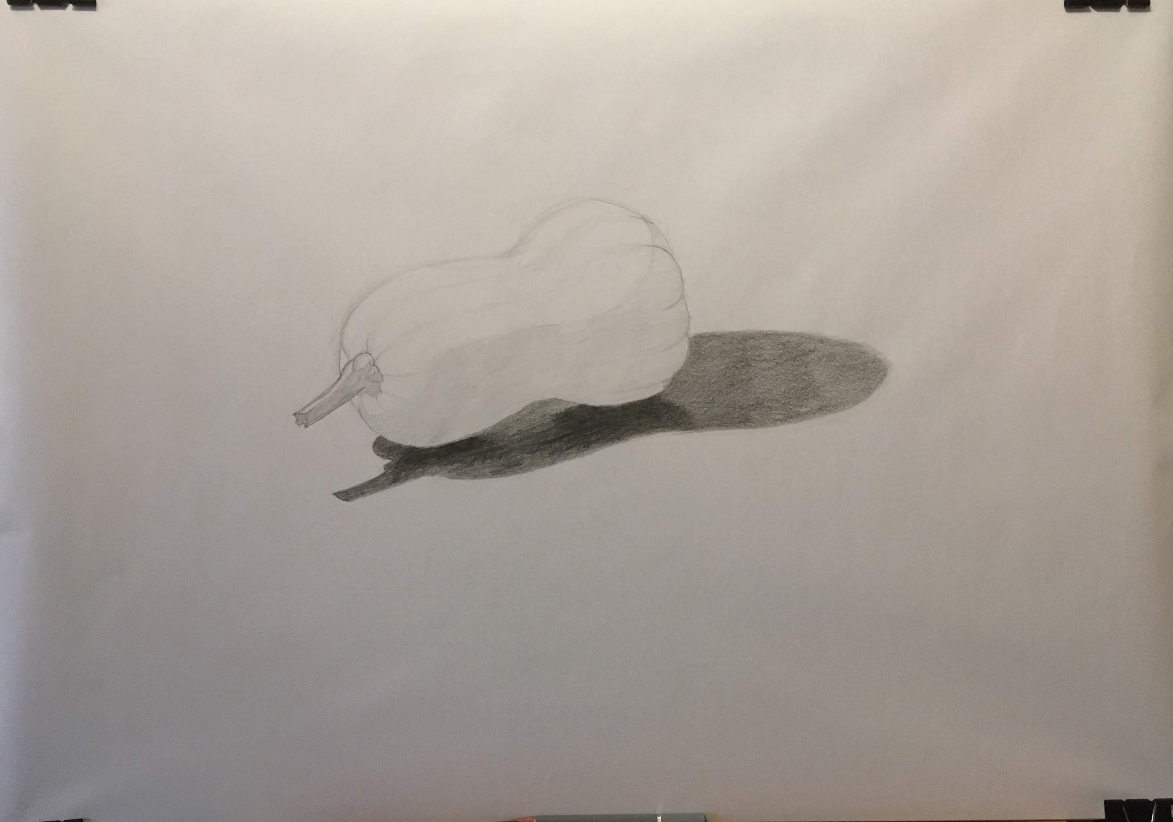 Basic line of termination shading and ground cast shado