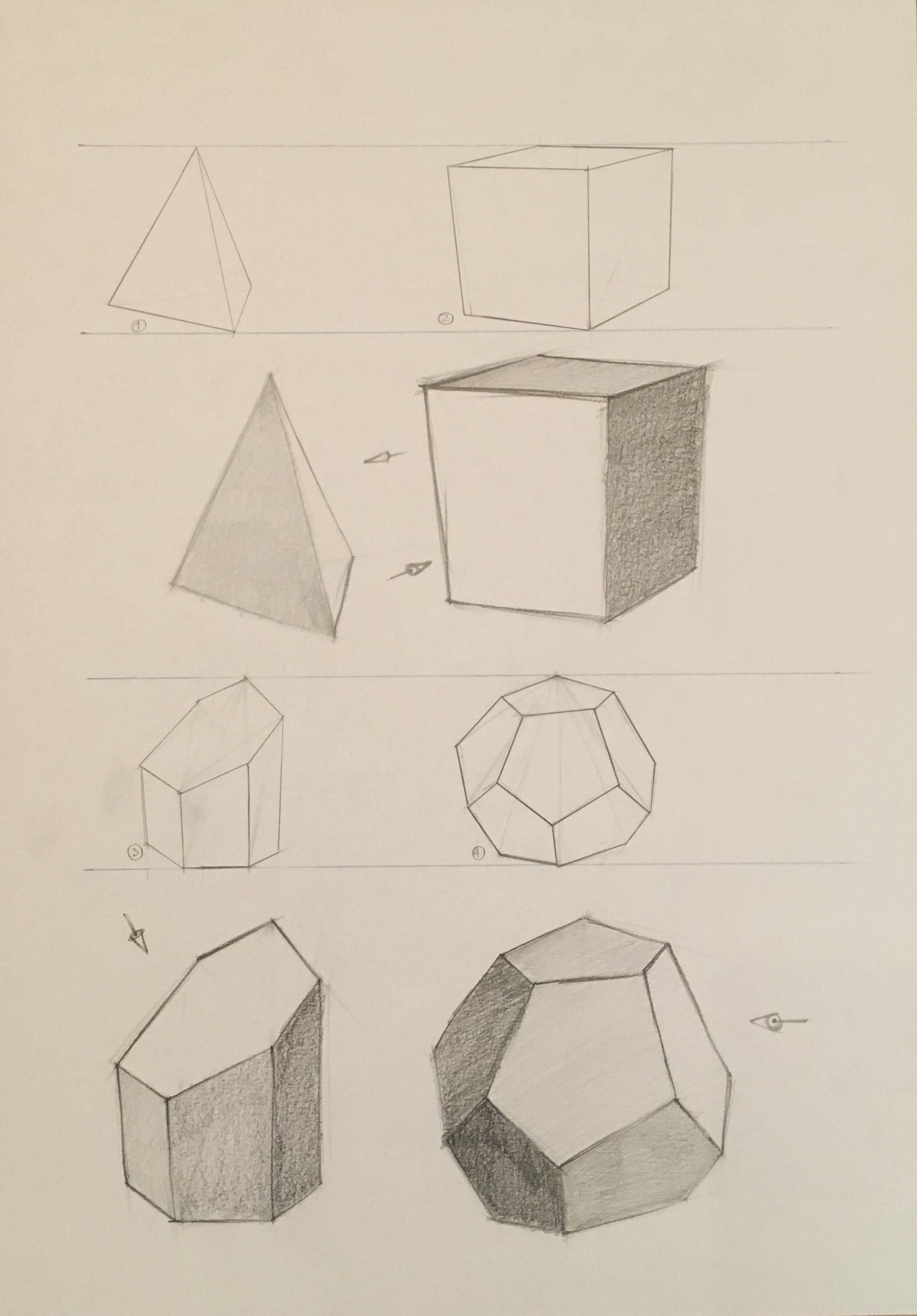 3D shape exercise