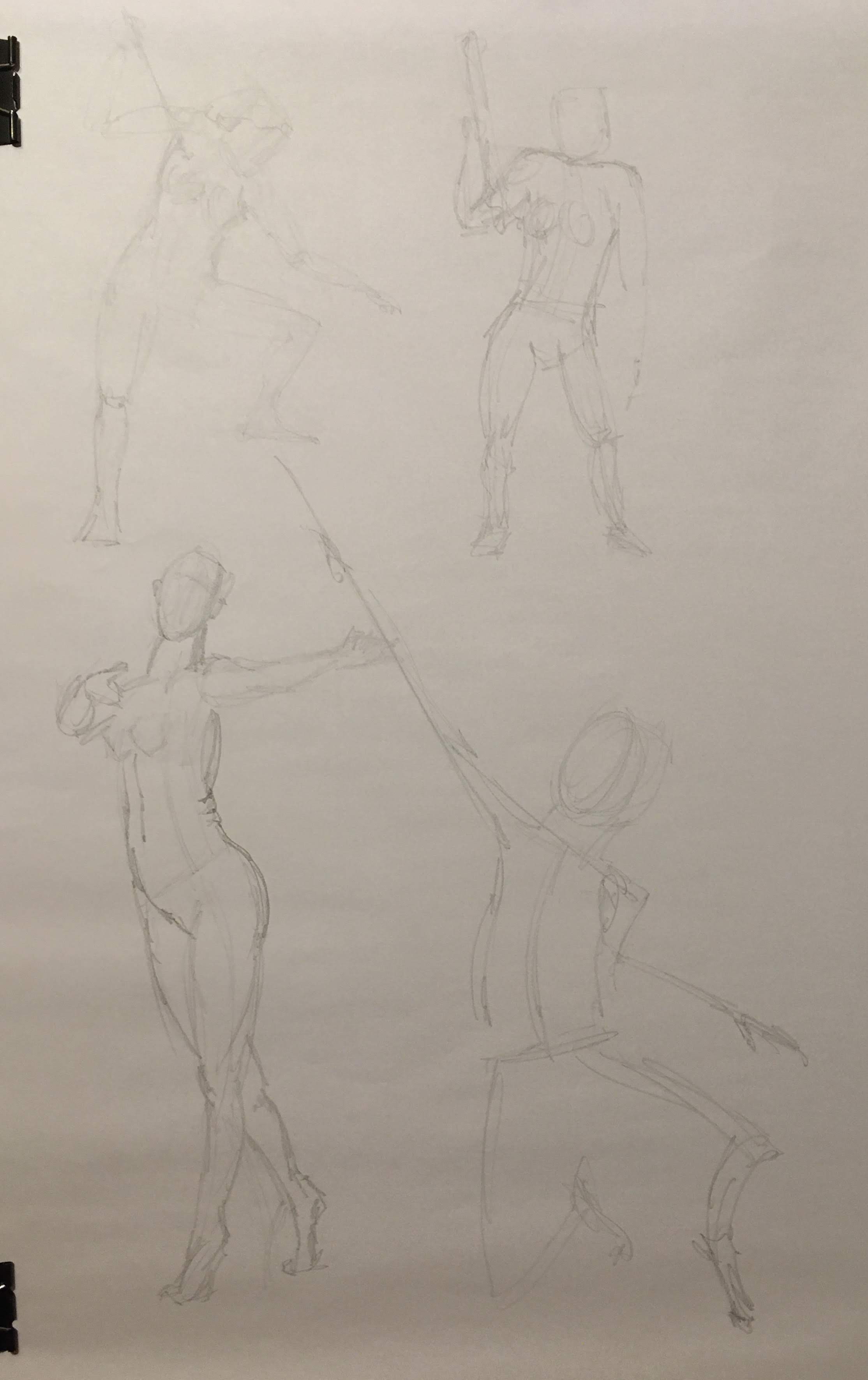 Poses 1-4