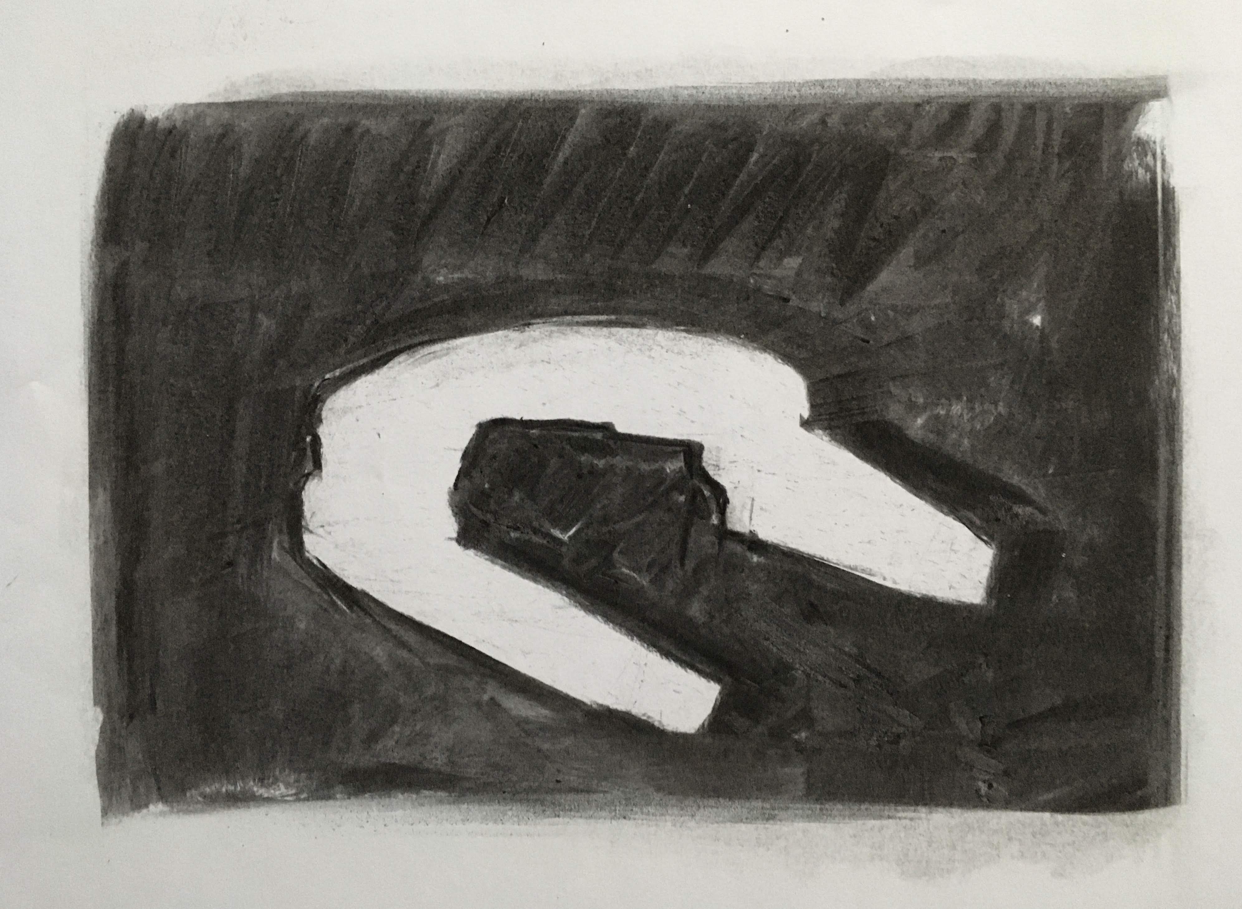 Negative Space Stapler