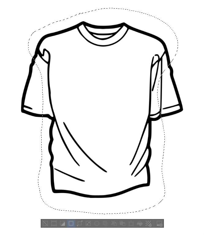 Make a selection larger than the area that needs to be filled with the pattern