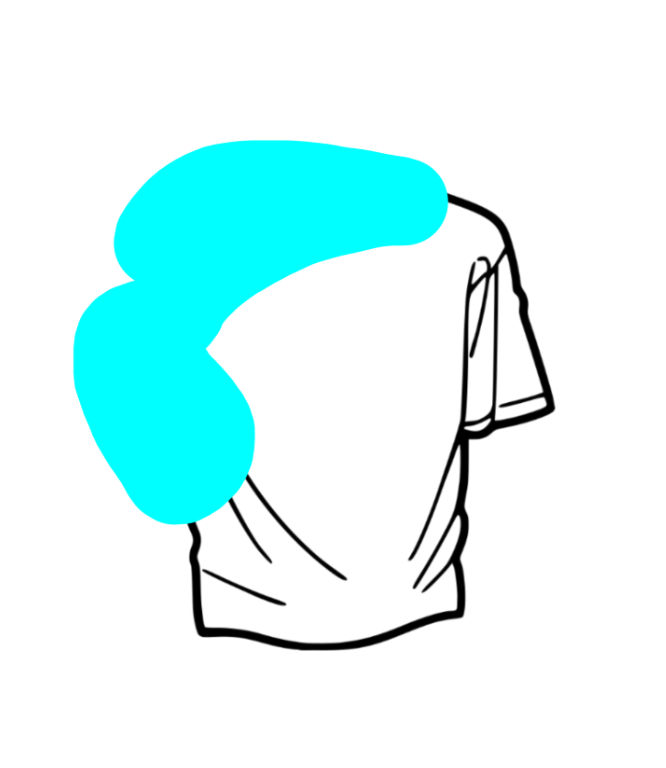 The actual coloring can be seen when clip to layer bellow is unset