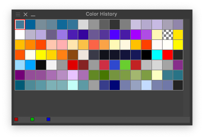 color history palette