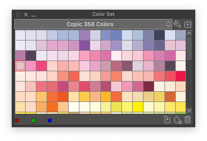 color set palette