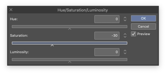 reduce the saturation for shadows and increase it for highlights