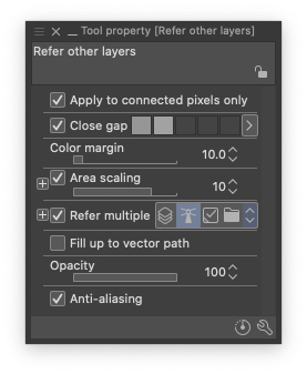 make sure the refer multiple and the reference (lighthouse) toggle are checked