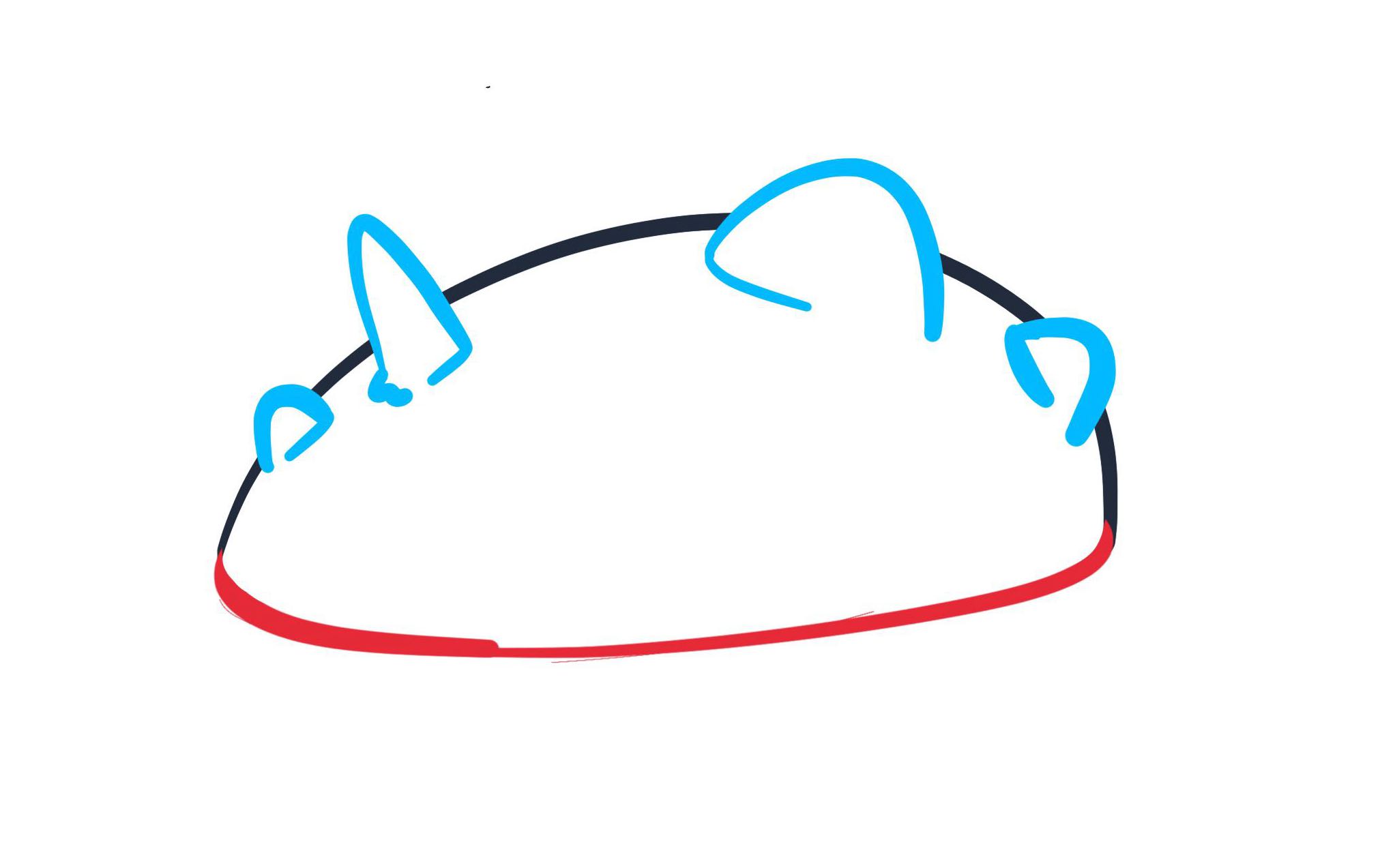 erase on the lower layer, using the upper layer lines to mask the erasers imperfections